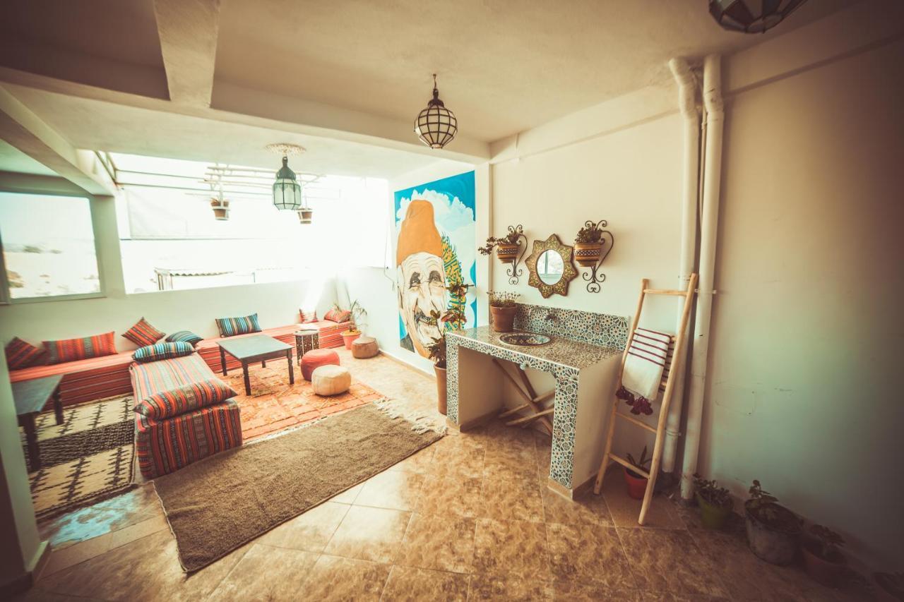 Hostel Sunside Surf House Taghazout Exterior foto