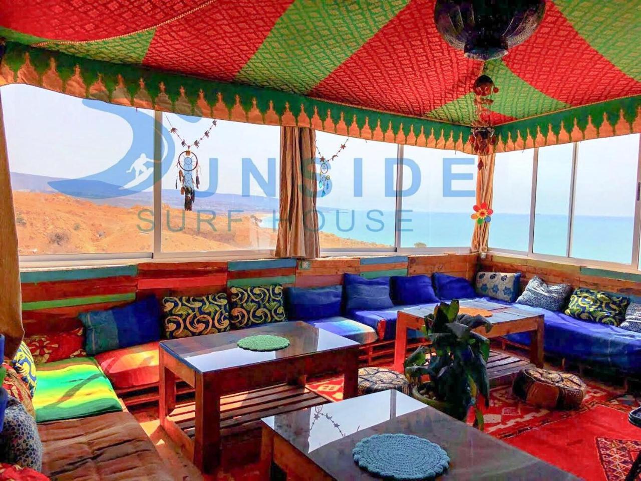 Hostel Sunside Surf House Taghazout Exterior foto
